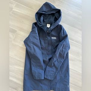 Women’s Vans Raincoat - Size Small - Navy